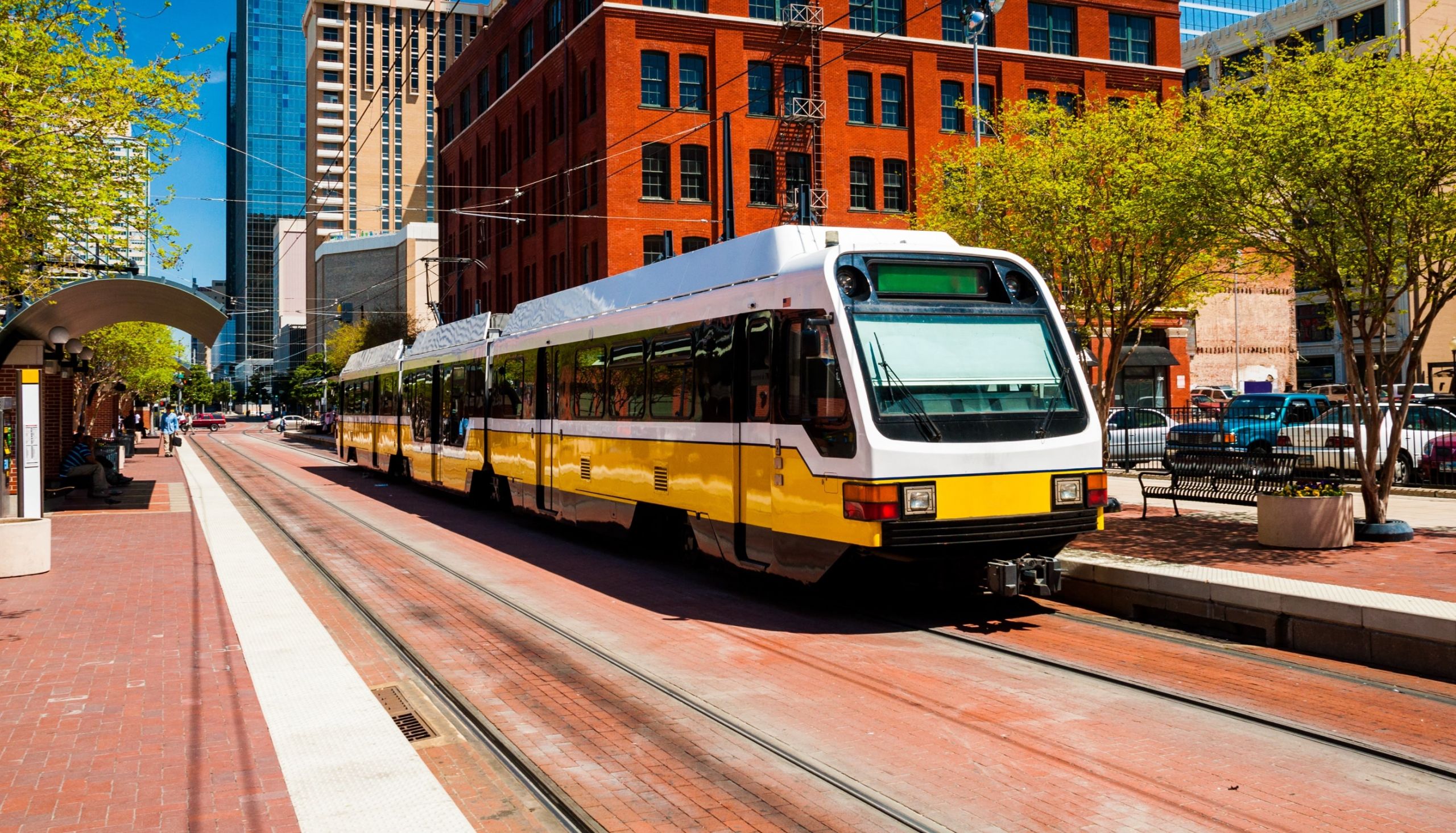 Light Rail in City